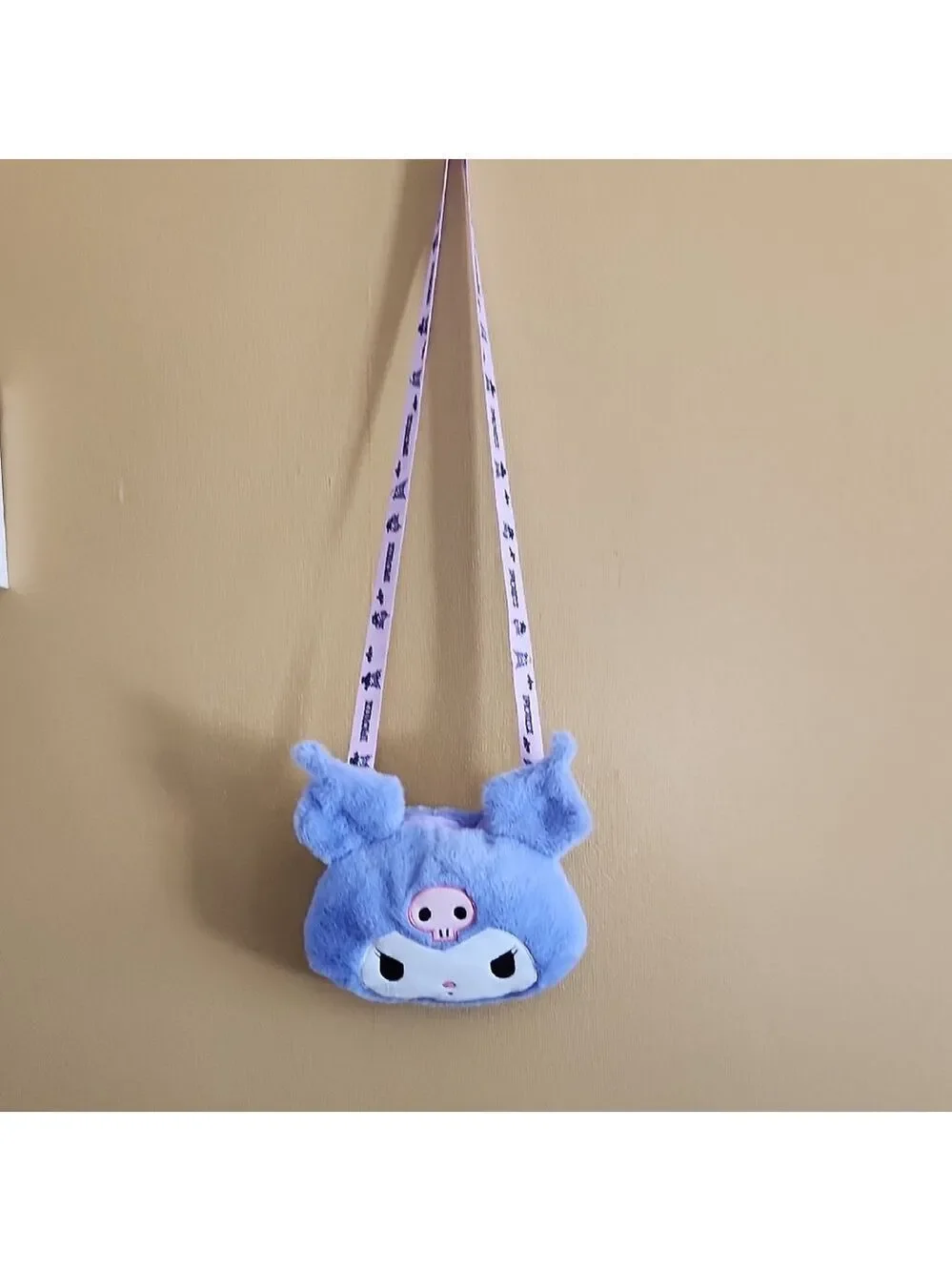 Blue Plush Character‎ Kids Bag